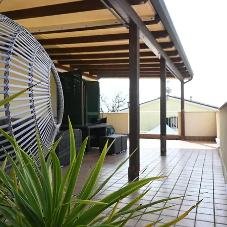 N309 - Numana, Trilocale Soppalcato Con Terrazza Apartamento Numana